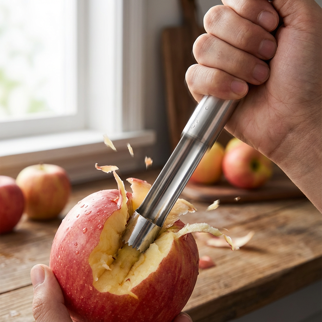 Home Improvement Help - Home 20cm Stainless Steel Apple Corer