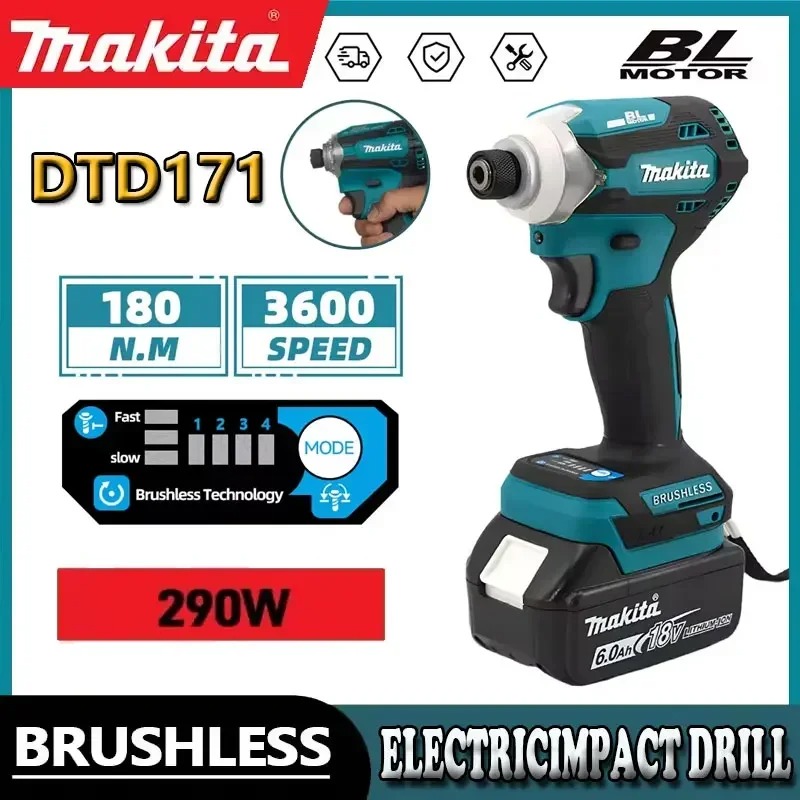 Home Improvement Warehouse - Makita DTD171 Brushless Electric Drill Driver