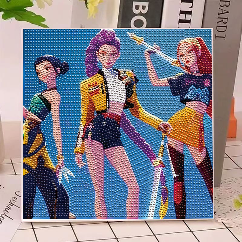 Home Improvement Help - Anime Gilrs Lumi Mila Zoi K-pop