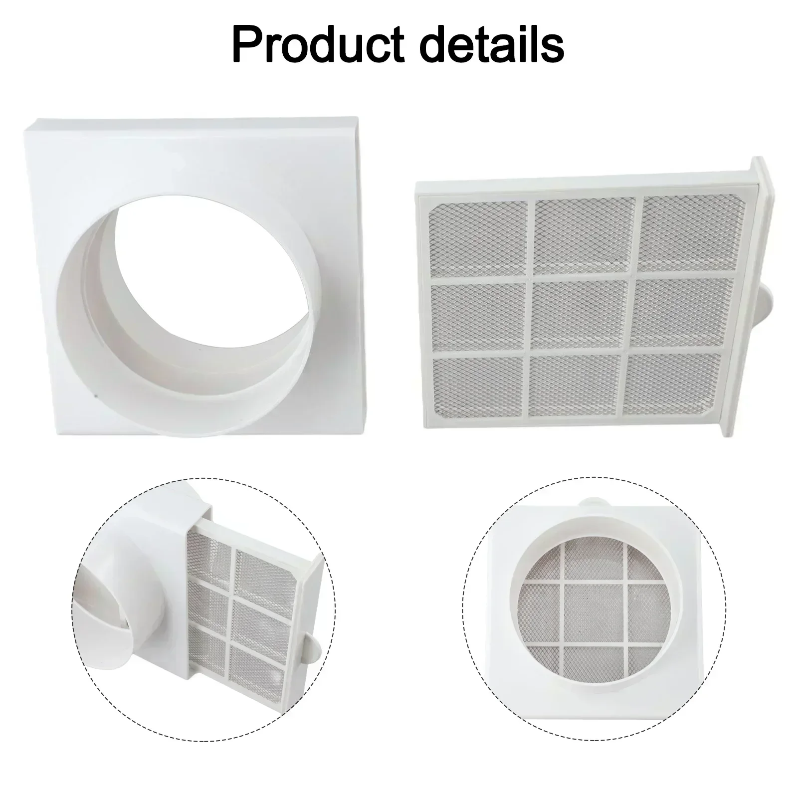 Home Improvement Warehouse - Duct Air Filter Ventilation For PVC
