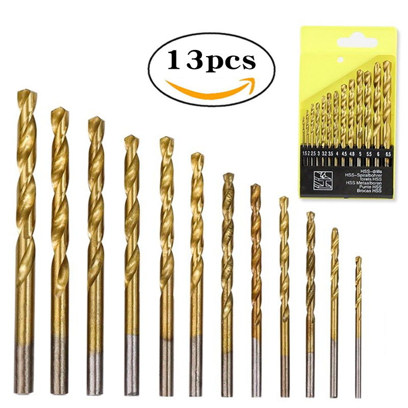 13PCS High Speed Steel Drill B - Home Improvement Center avaliação e preço