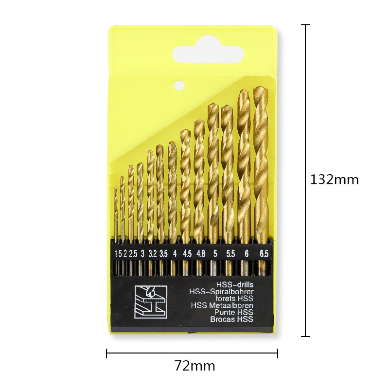 13PCS High Speed Steel Drill B - Home Improvement Center avaliação e preço