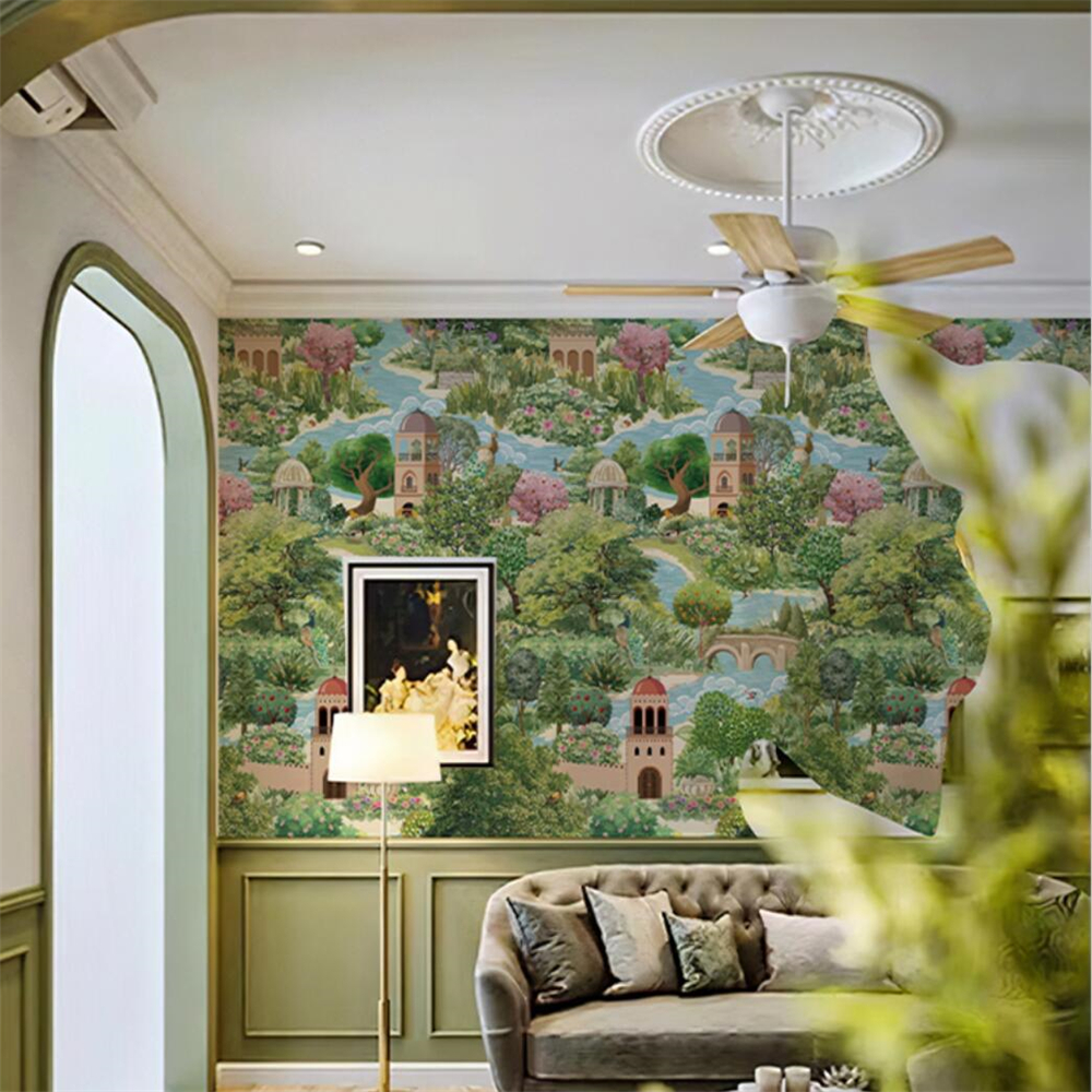 custom art Photo Mural wallpap - Home Improvement Materials avaliação e preço