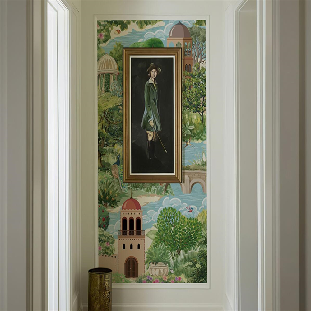 custom art Photo Mural wallpap - Home Improvement Materials avaliação e preço