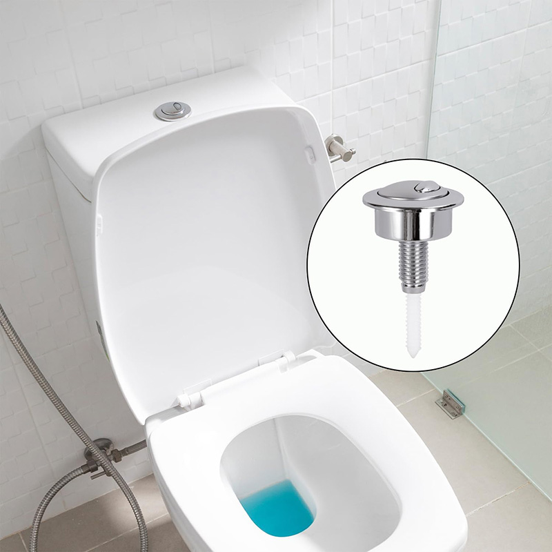 Dual Flush Toilet Button Flush - Toilet Flush Valve avaliação e preço