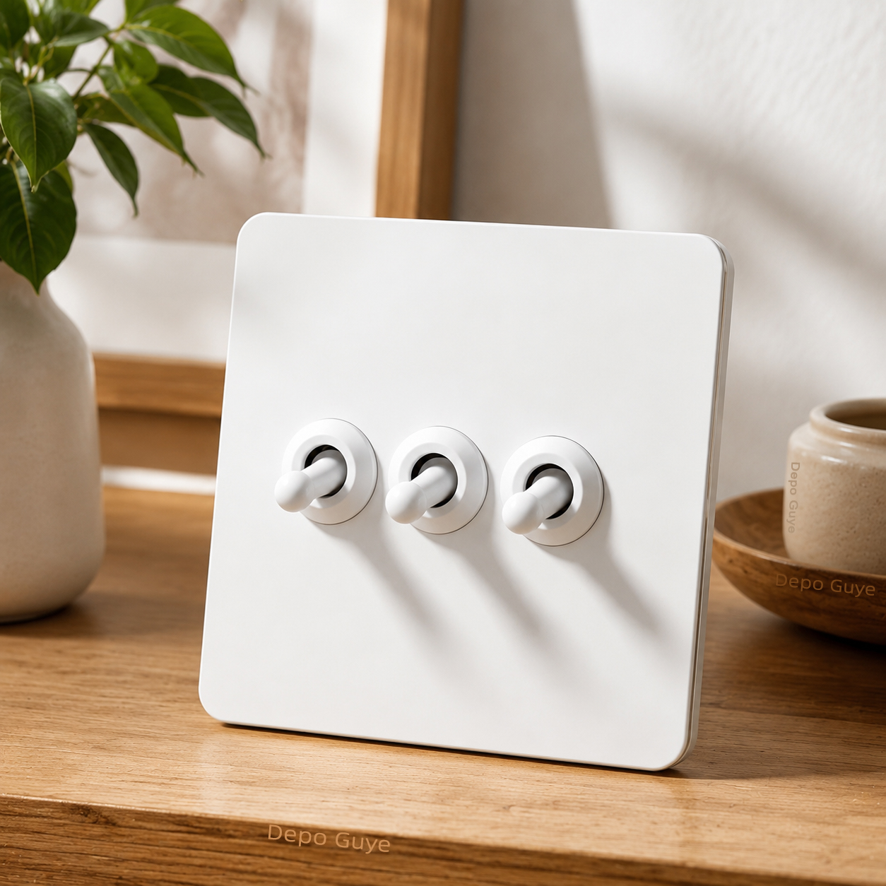5/10 PCS Toggle Wall Switch Wh - Home Improvement Guy avaliação e preço