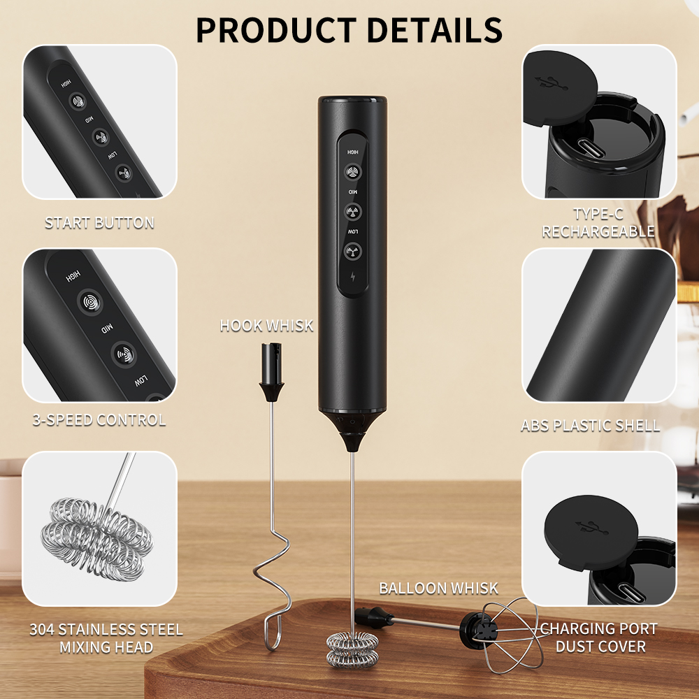 3 in 1 Electric Handheld Milk  - Home Improvement Help avaliação e preço