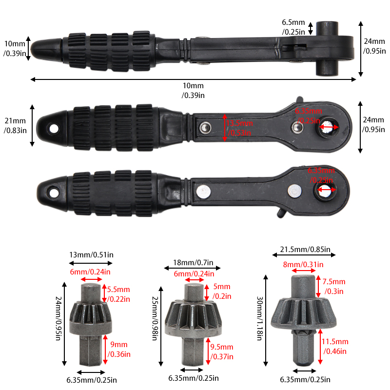 Black H-Shaped Drill Chuck Rat - Home Improvement Warehouse avaliação e preço