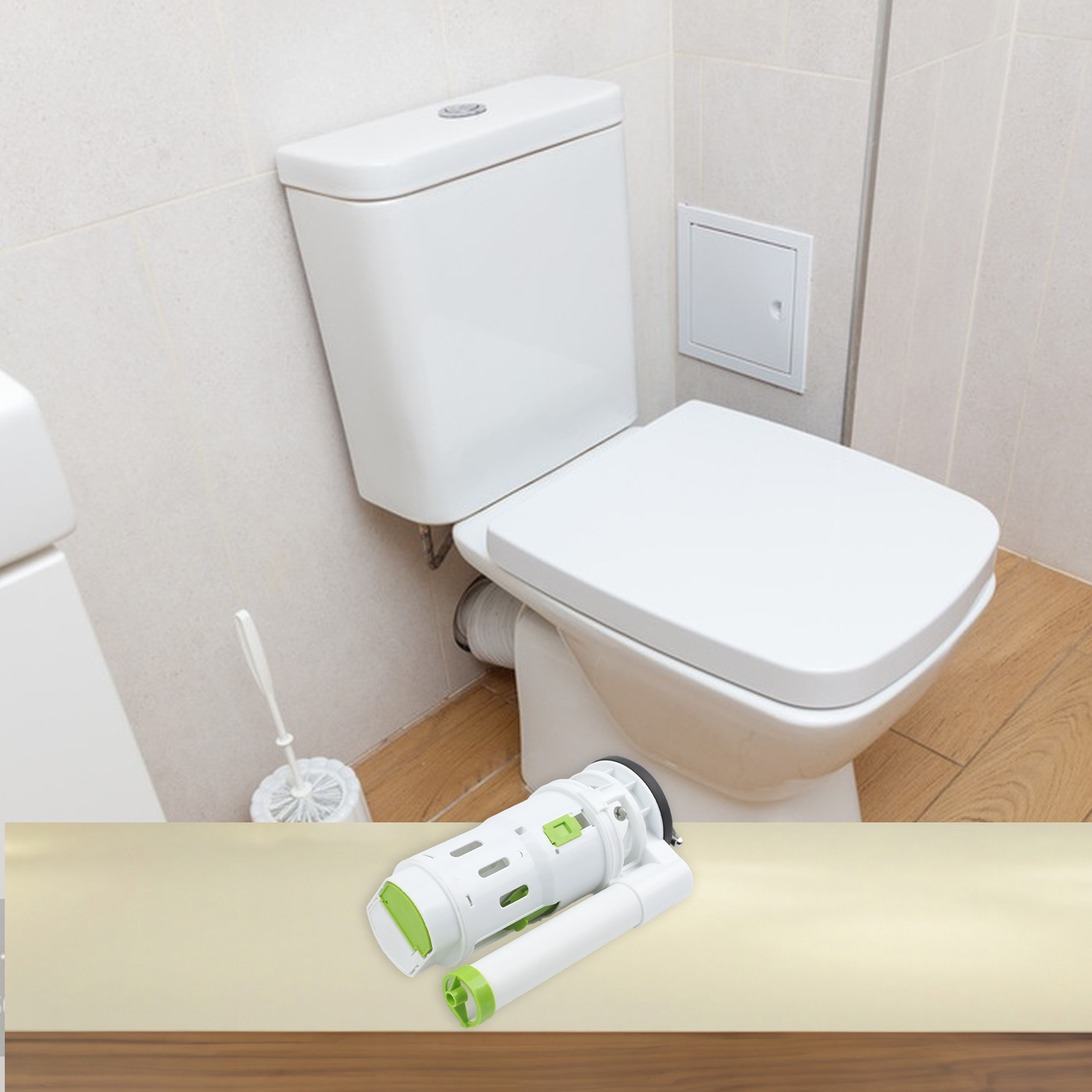Dual Flush Toilet Kit Adjustab - Toilet Flush Valve avaliação e preço