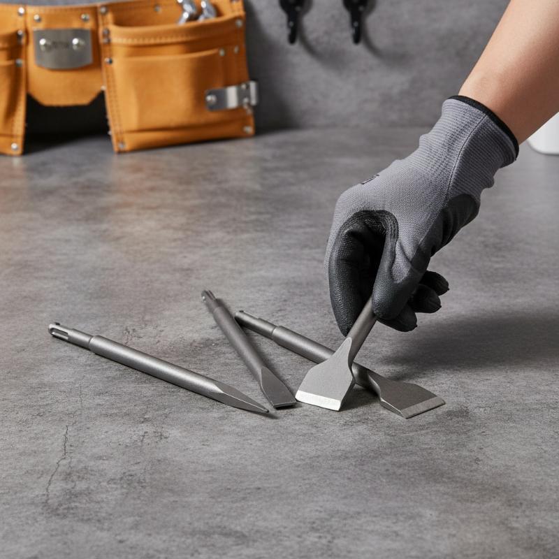 3Pcs SDS Plus Chisel Drill Bit - Home Improvement Center avaliação e preço