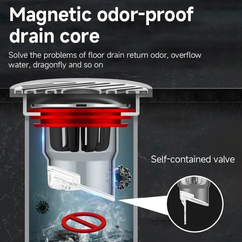 Odor Proof Floor Drain Valve S - Toilet Flush Valve avaliação e preço