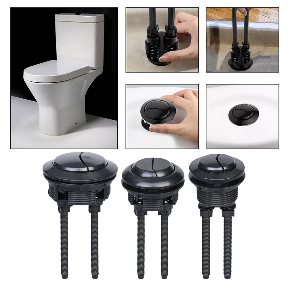 Black Toilet Flush Button 38mm - Toilet Flush Valve avaliação e preço