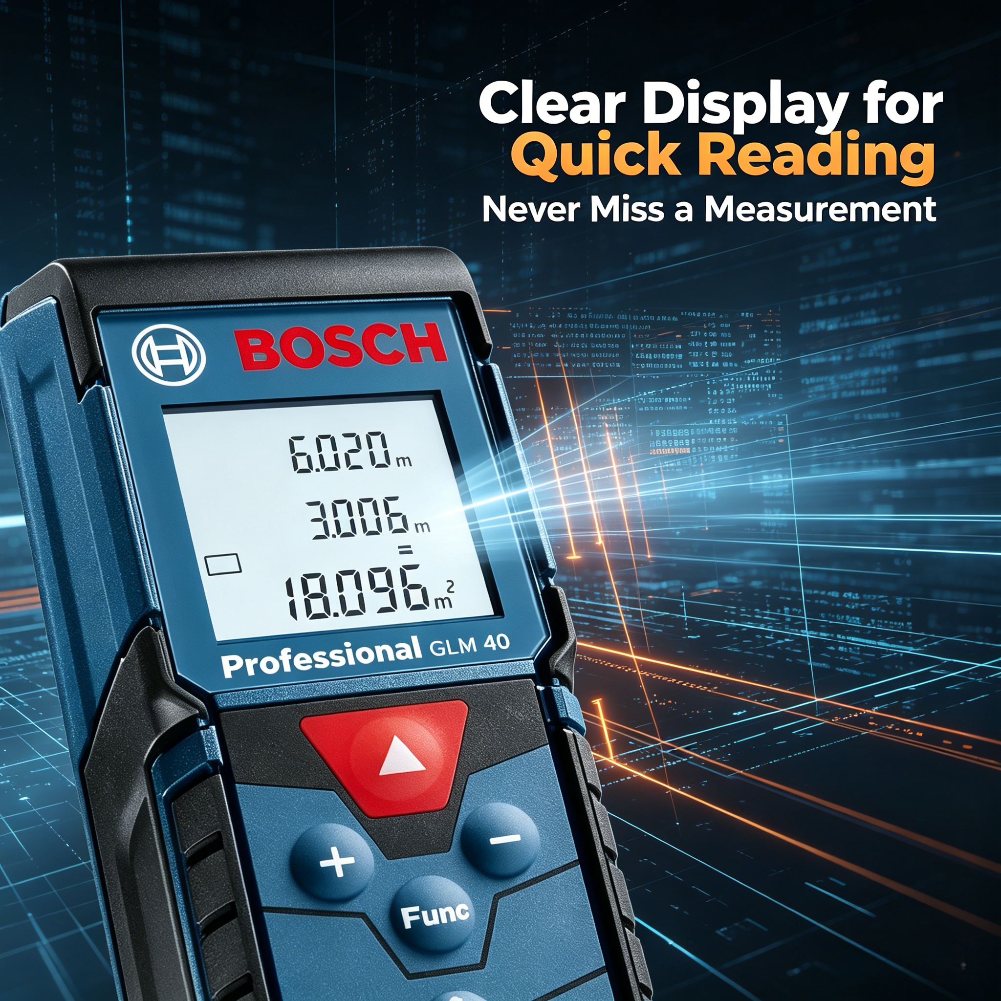 Bosch GLM40 Laser Range Finder - Home Improvement Center avaliação e preço