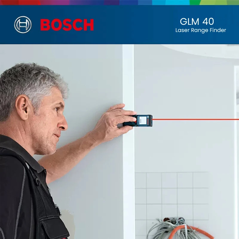 Bosch GLM40 Laser Range Finder - Home Improvement Center avaliação e preço