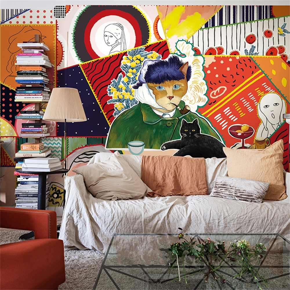 Custom Vintage oil painting Ab - Home Improvement Materials avaliação e preço