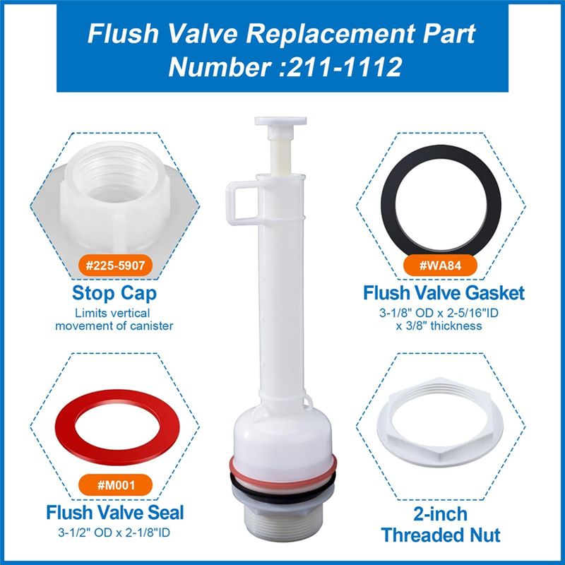 A23E-Toilet Flush Valve Replac - Toilet Flush Valve avaliação e preço