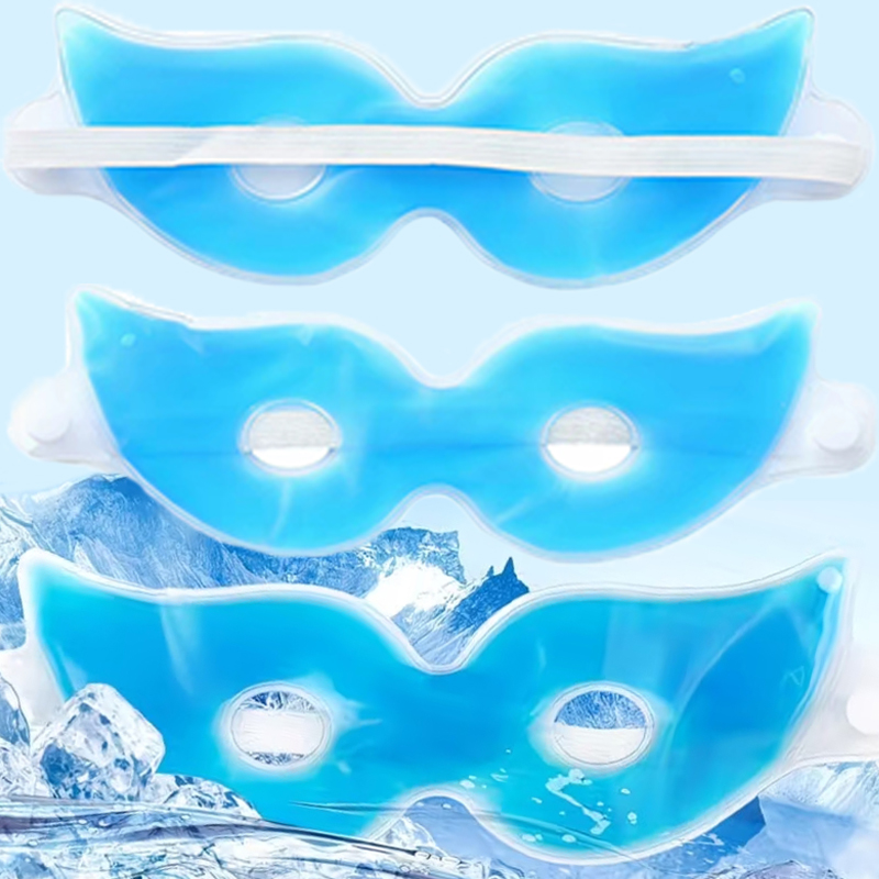 5pc Summer Gel Cooling Eye Mas - Home Improvement Help avaliação e preço