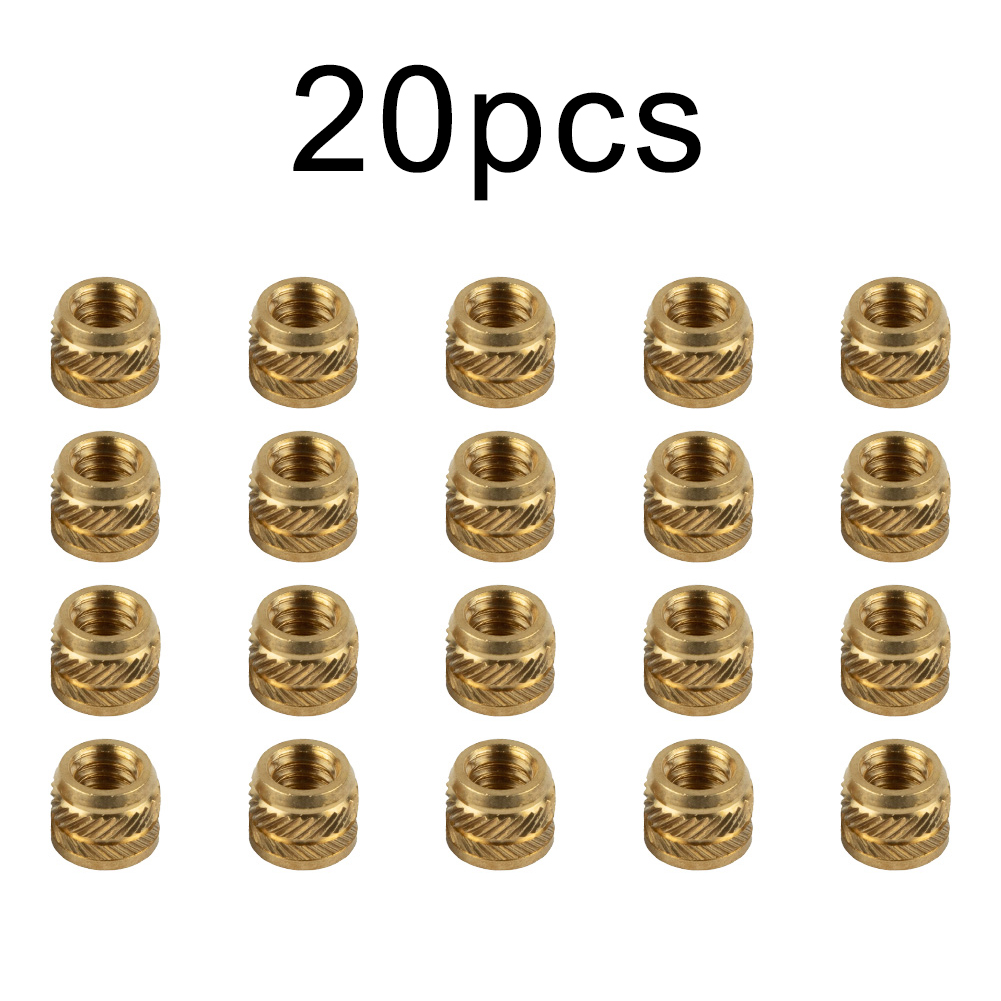 20pcs Brass Nuts 1/4-20 Thread - Home Improvement Warehouse avaliação e preço
