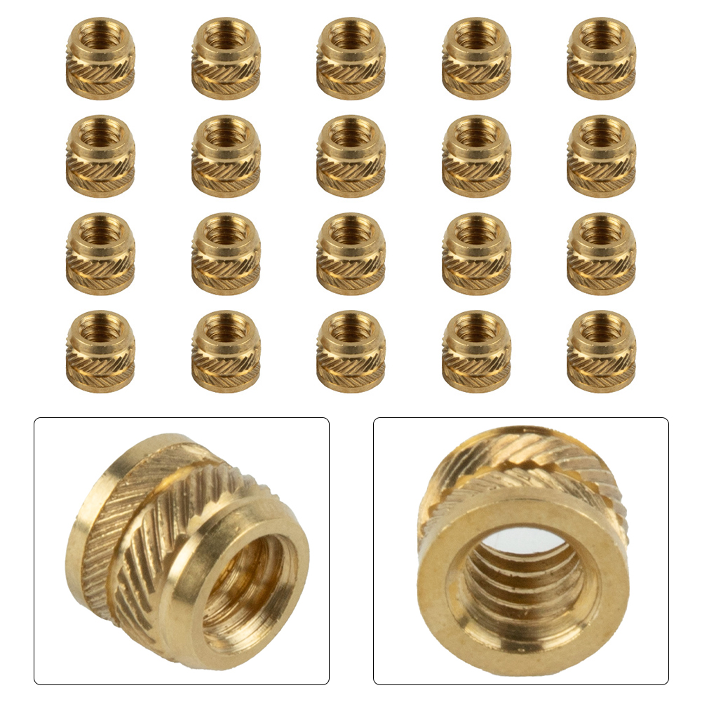 20pcs Brass Nuts 1/4-20 Thread - Home Improvement Warehouse avaliação e preço